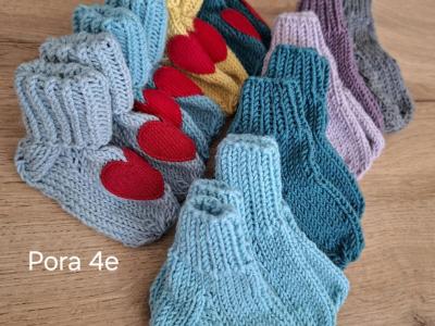 Merino vilnos kojinytės naujagimiui