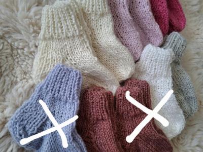 Vilnos su alpaka kojinytės naujagimiui