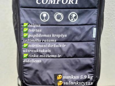 Vežimėlio transportavimo krepšys