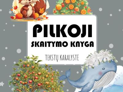 PILKOJI SKAITYMO KNYGA. Tekstų karalystė