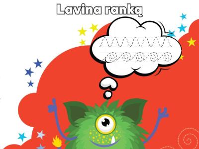 KIVIS lavina ranką
