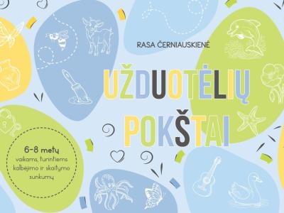 Užduotėlių pokštai – knygelė 6–8 m. vaikams