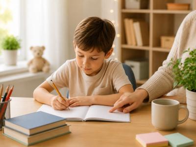 Mokau lietuvių kalbos ir padedu ruošiant namų darbus