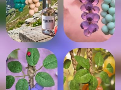 Rankų darbo muilo kekės - Vynuogės🍇